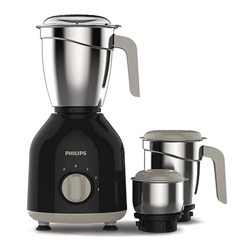 Philips HL7756 750W mixer grinder with three jars