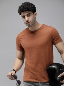 Roadster round-neck casual T-shirt for men